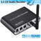 Digital 51 Audio Decoder Converter Dolby DTS To Analog Surround Sound Adapter For Home Theater 0