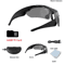 2026 Smart Camera Glasses 1080P Wearable Video Recording Sunglasses For Cycling Outdoor Sports 1