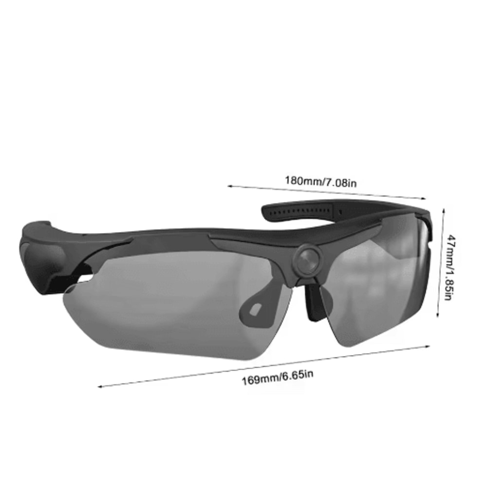 1080P Smart Camera Sunglasses WideAngle Wearable Video Recording Glasses For Outdoor Sports 6