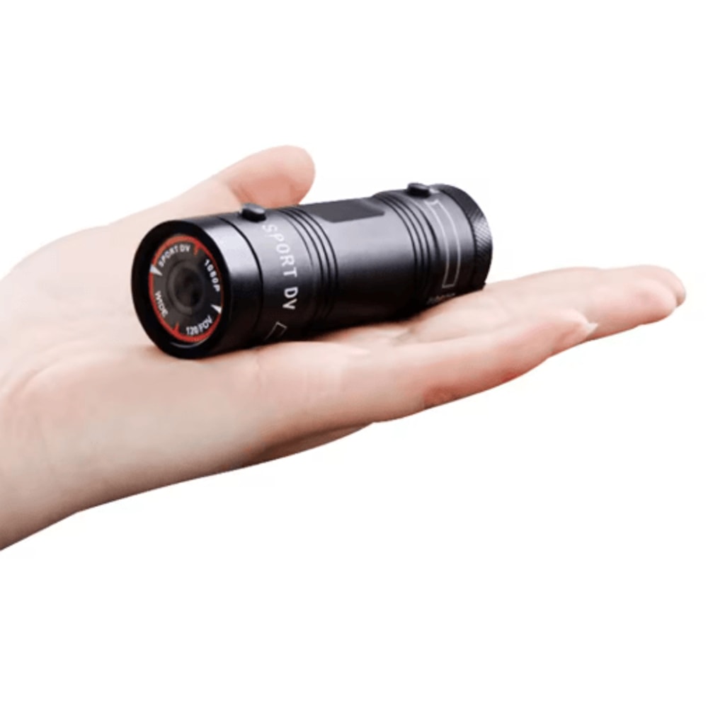Mini 1080P Action Camera With Flashlight Waterproof Helmet Cam For Bike Motorcycle Recording 5