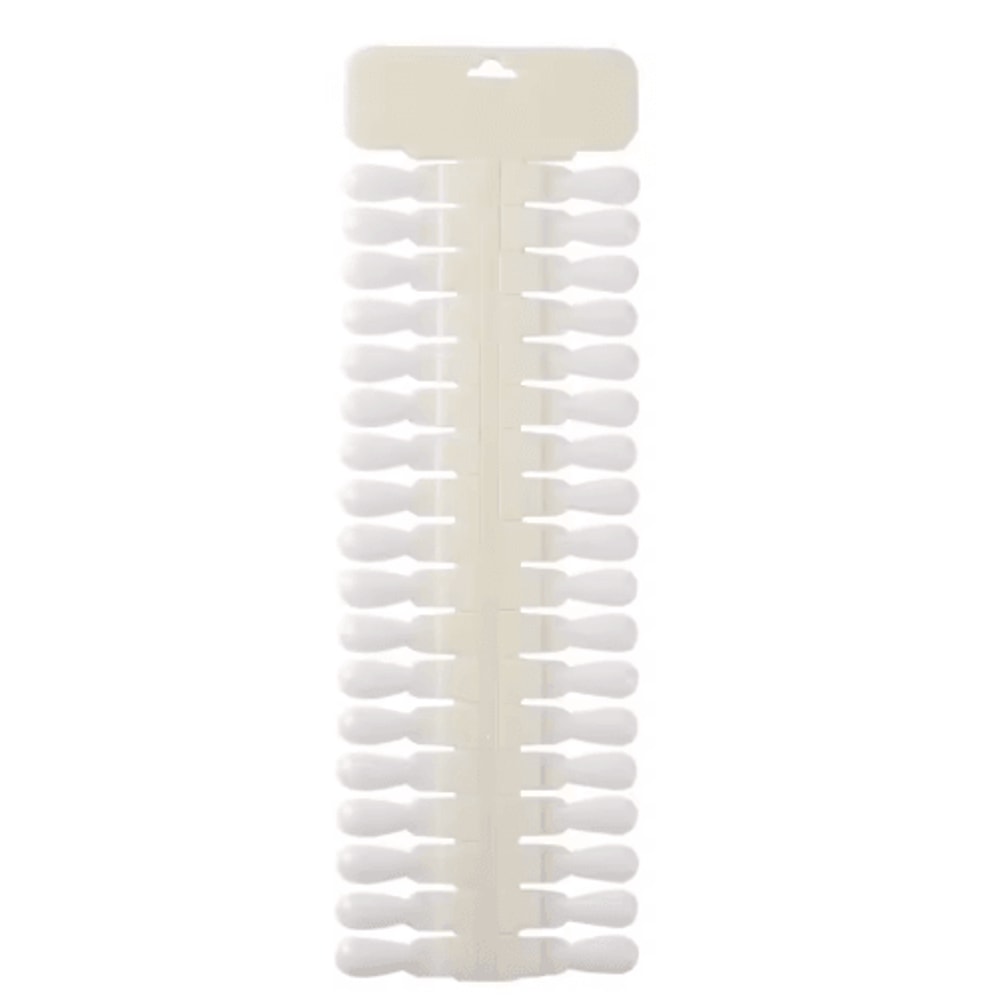 36pcs Nail Art Display Board Set Removable False Nail Palette For Gel Polish Practice 1