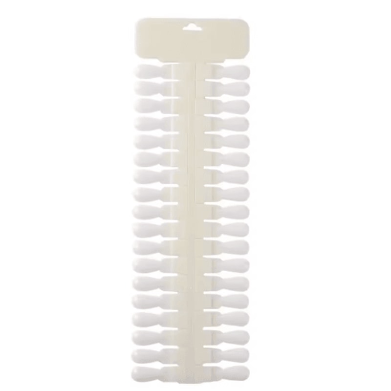 36pcs Nail Art Display Board Set Removable False Nail Palette For Gel Polish Practice 1
