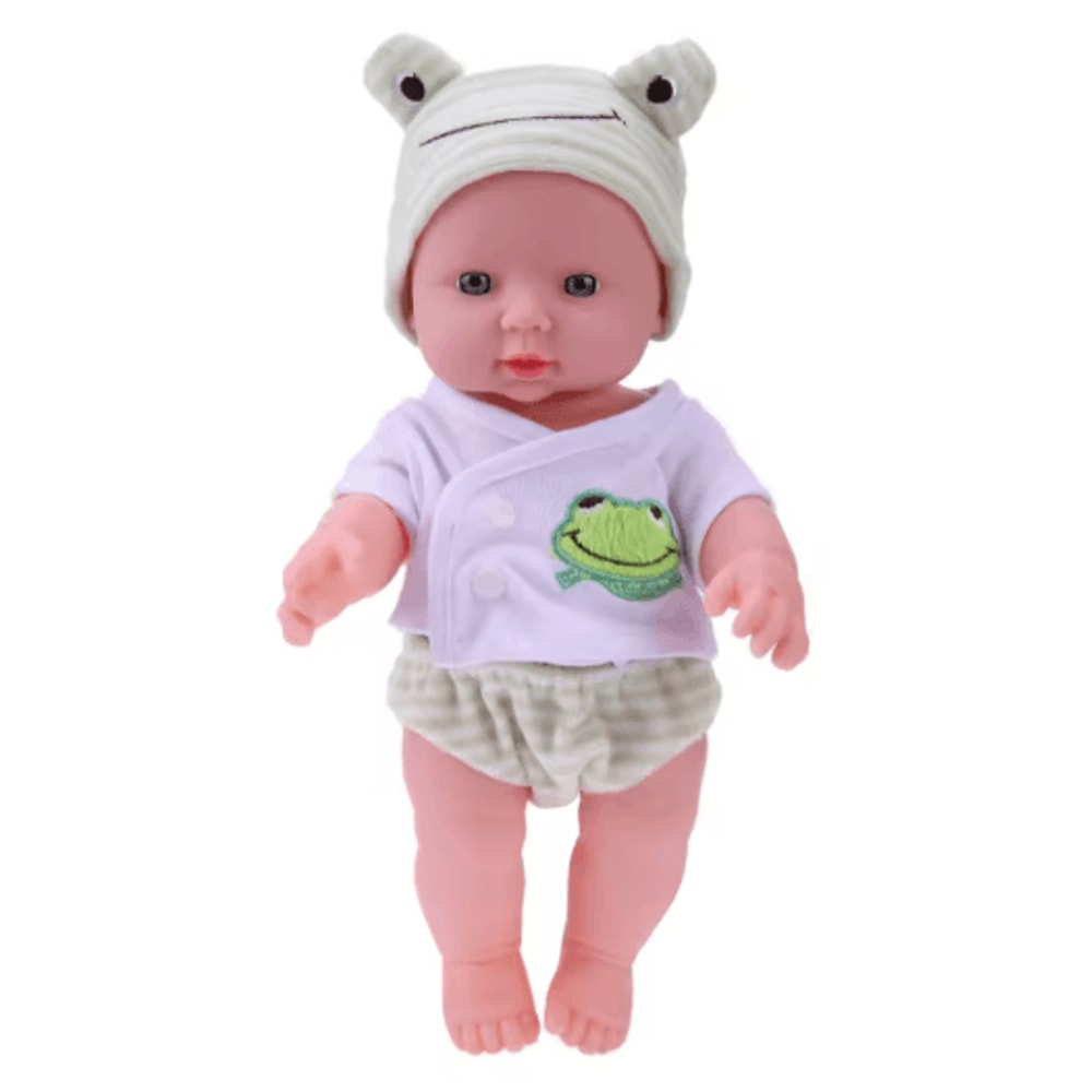 30cm Reborn Baby Girl Doll Realistic Soft PVC Lifelike Baby Companion Toy For Kids 1