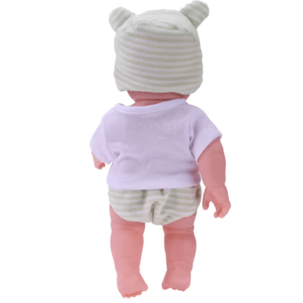 30cm Reborn Baby Girl Doll Realistic Soft PVC Lifelike Baby Companion Toy For Kids 6