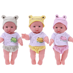 30cm reborn baby girl doll – realistic soft pvc lifelike baby companion toy for kids