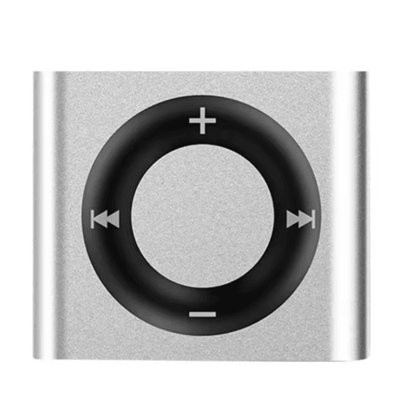 Mini Metal MP3 Player With Speaker Portable Touch Control Music Player With Expandable Storage For 10
