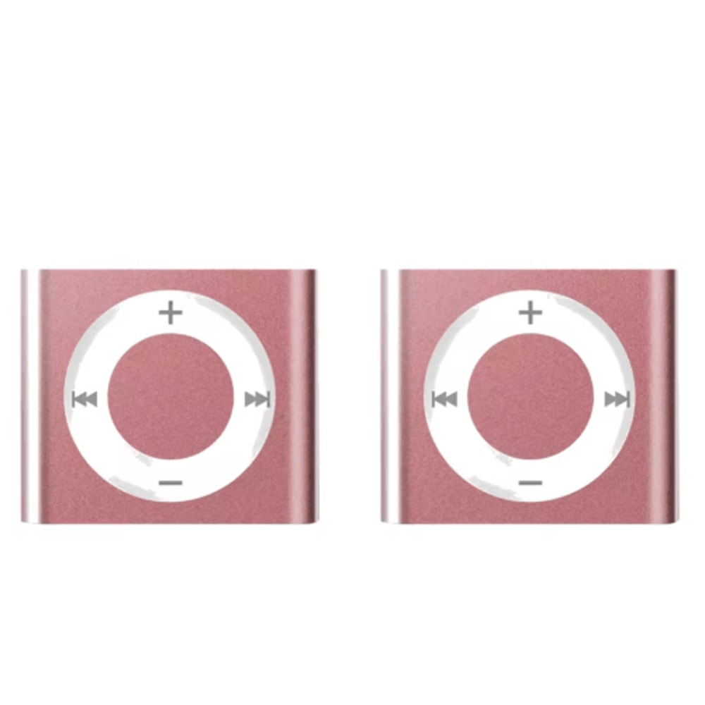 Mini Metal MP3 Player With Speaker Portable Touch Control Music Player With Expandable Storage For 2