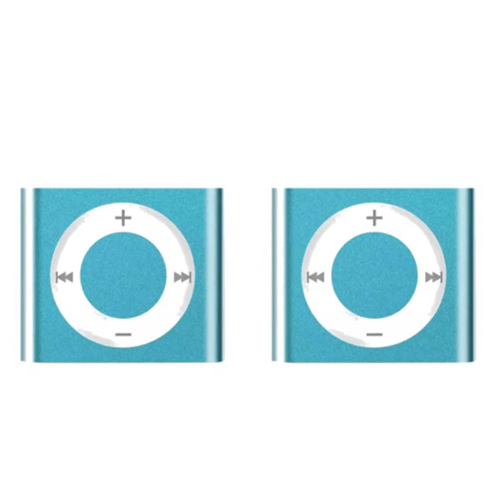 Mini Metal MP3 Player With Speaker Portable Touch Control Music Player With Expandable Storage For 3