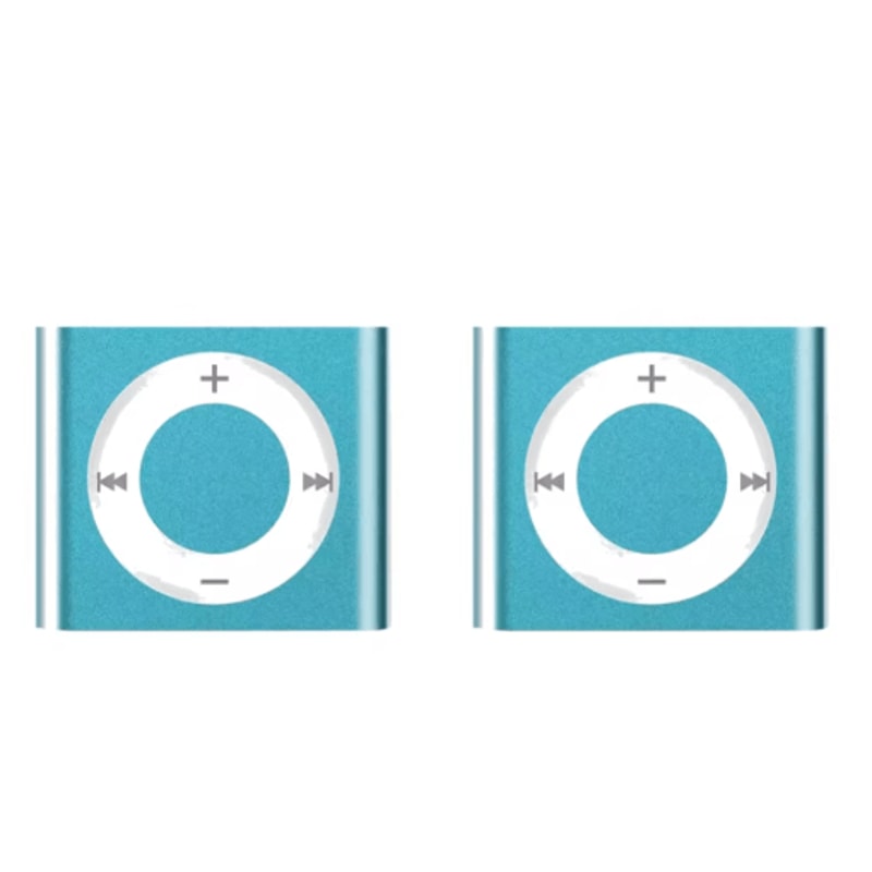 Mini Metal MP3 Player With Speaker Portable Touch Control Music Player With Expandable Storage For 3