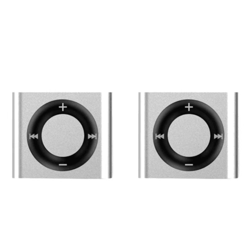Mini Metal MP3 Player With Speaker Portable Touch Control Music Player With Expandable Storage For 4