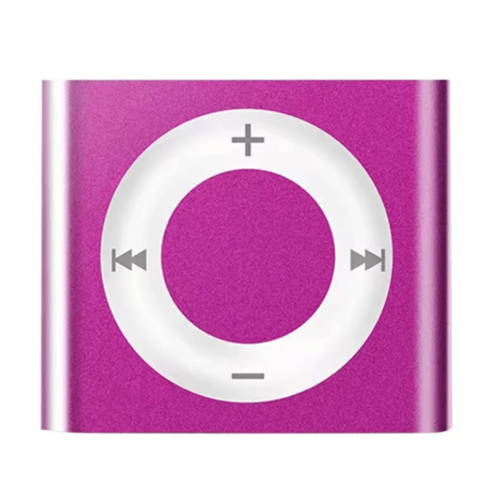 Mini Metal MP3 Player With Speaker Portable Touch Control Music Player With Expandable Storage For 6