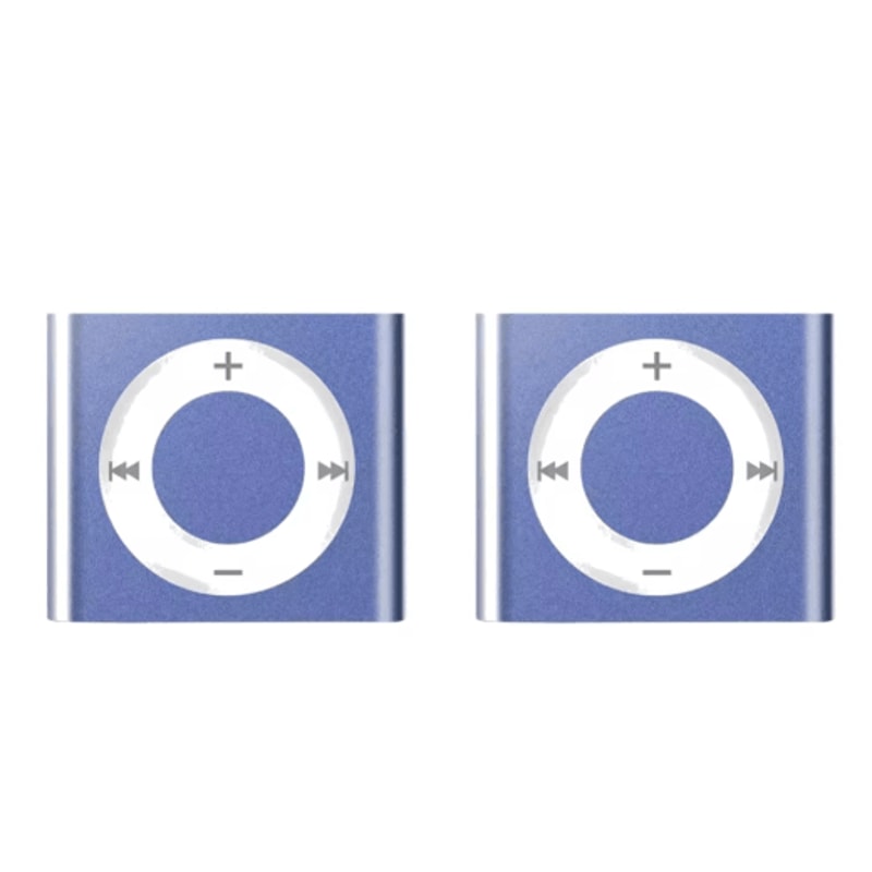 Mini Metal MP3 Player With Speaker Portable Touch Control Music Player With Expandable Storage For 8