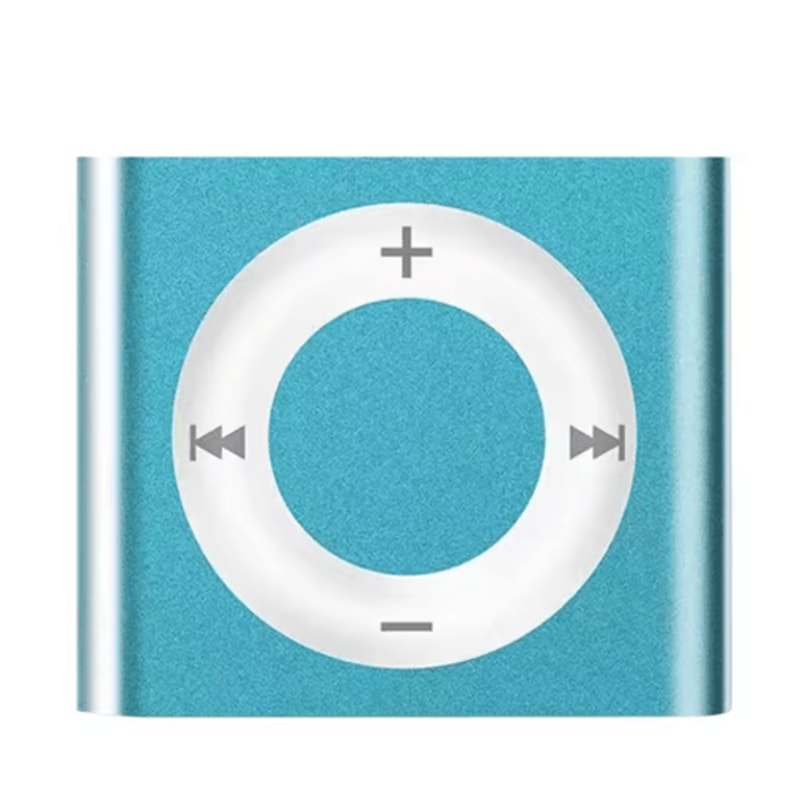 Mini Metal MP3 Player With Speaker Portable Touch Control Music Player With Expandable Storage For 9