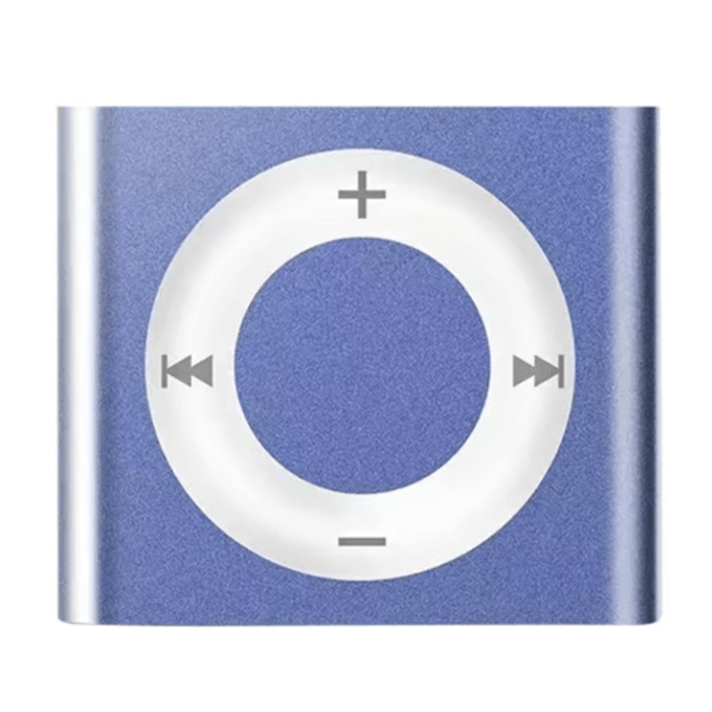 Mini Metal MP3 Player With Speaker Portable Touch Control Music Player With Expandable Storage For 12