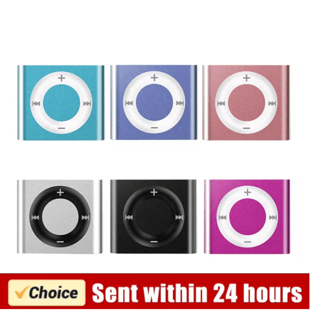 Mini Metal MP3 Player With Speaker Portable Touch Control Music Player With Expandable Storage For 0