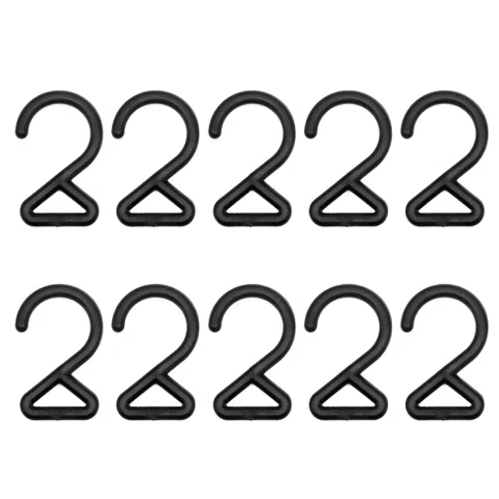10PCS ZShaped Camping Hanging Hooks Portable MultiPurpose Storage Hangers For Outdoor Travel 7