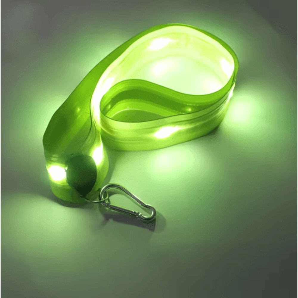 Rechargeable LED Reflective Shoulder Straps Night Safety Running Cycling Gear For Men Women 9