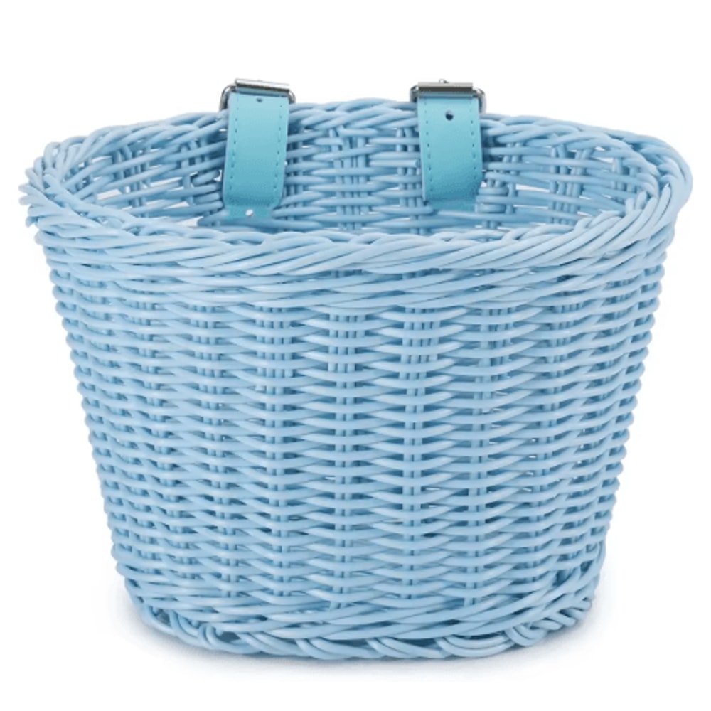 Adjustable Woven Bicycle Front Basket Multifunction Handlebar Bike Basket For Daily Use Gifting 2