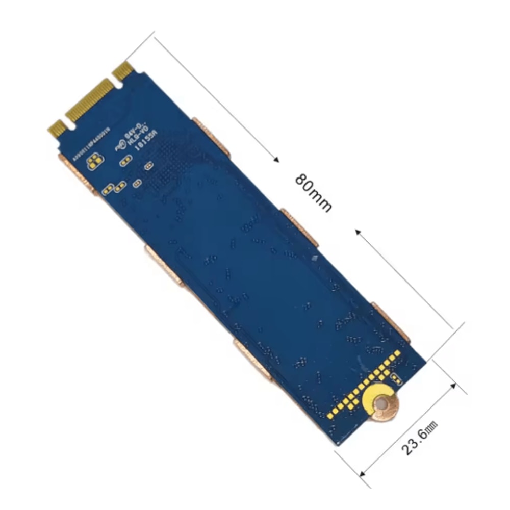 Metal M2 SSD Heatsin NVMe Cooling Radiator With Thermal Silicone Pad For Laptop PC 3