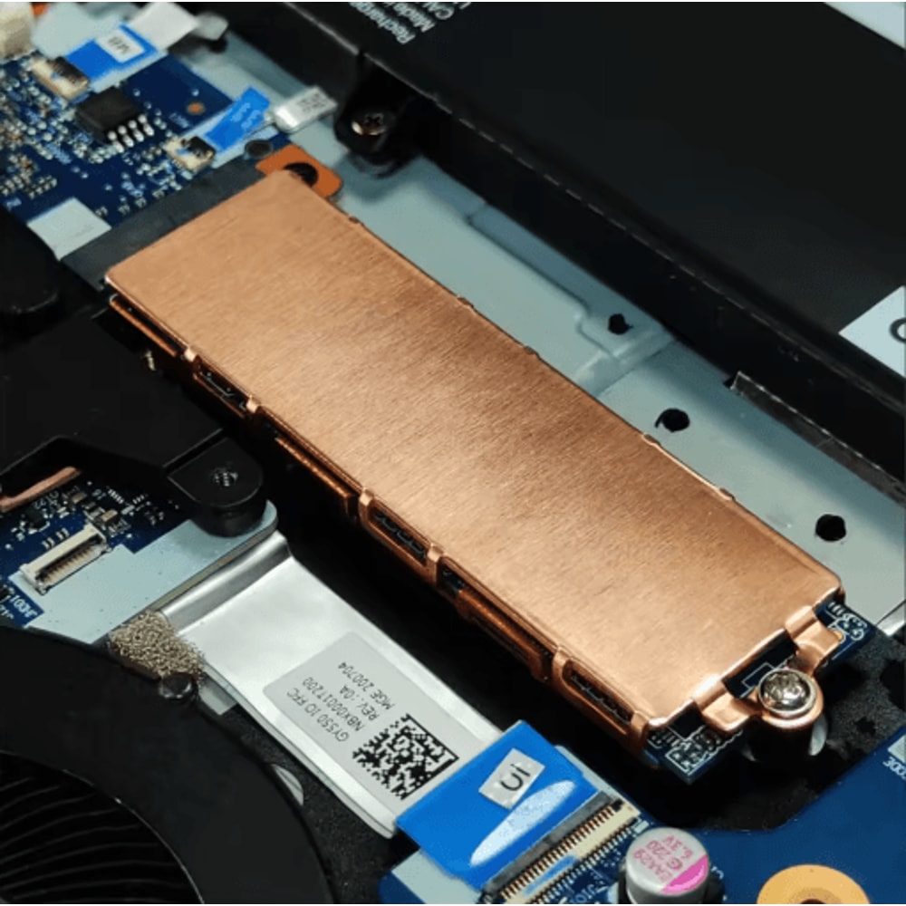 Metal M2 SSD Heatsin NVMe Cooling Radiator With Thermal Silicone Pad For Laptop PC 7