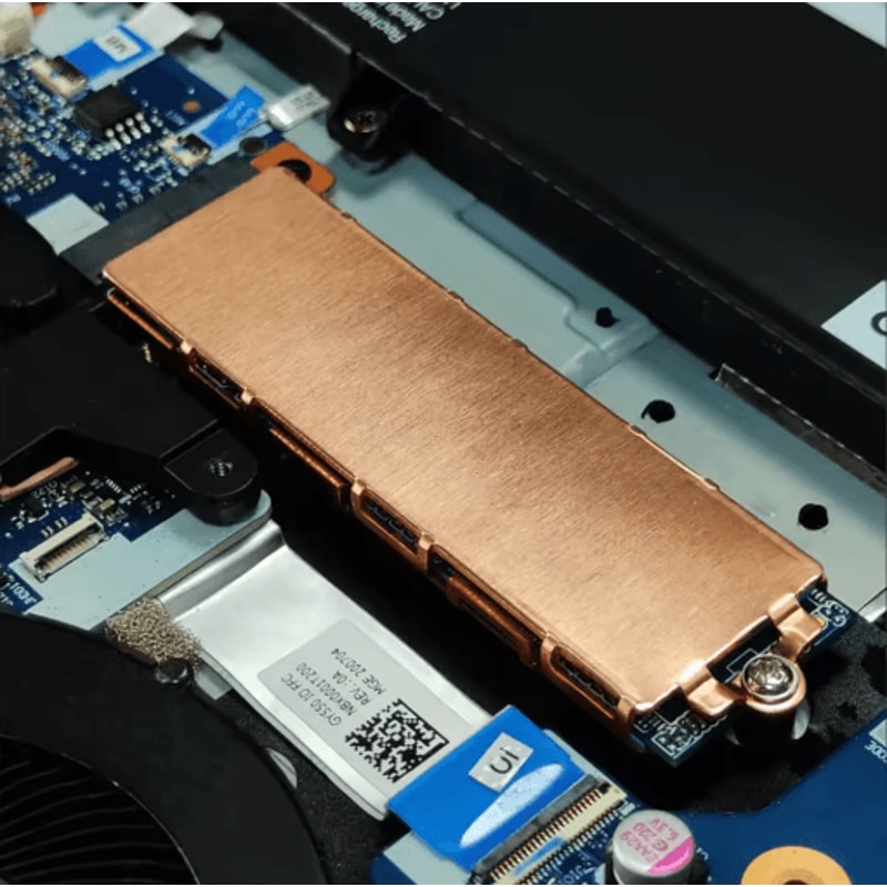 Metal M2 SSD Heatsin NVMe Cooling Radiator With Thermal Silicone Pad For Laptop PC 7