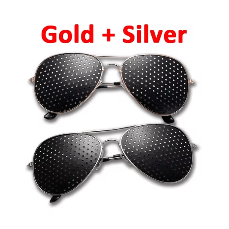 Fashion AntiFatigue Pinhole Glasses For Vision Support 5