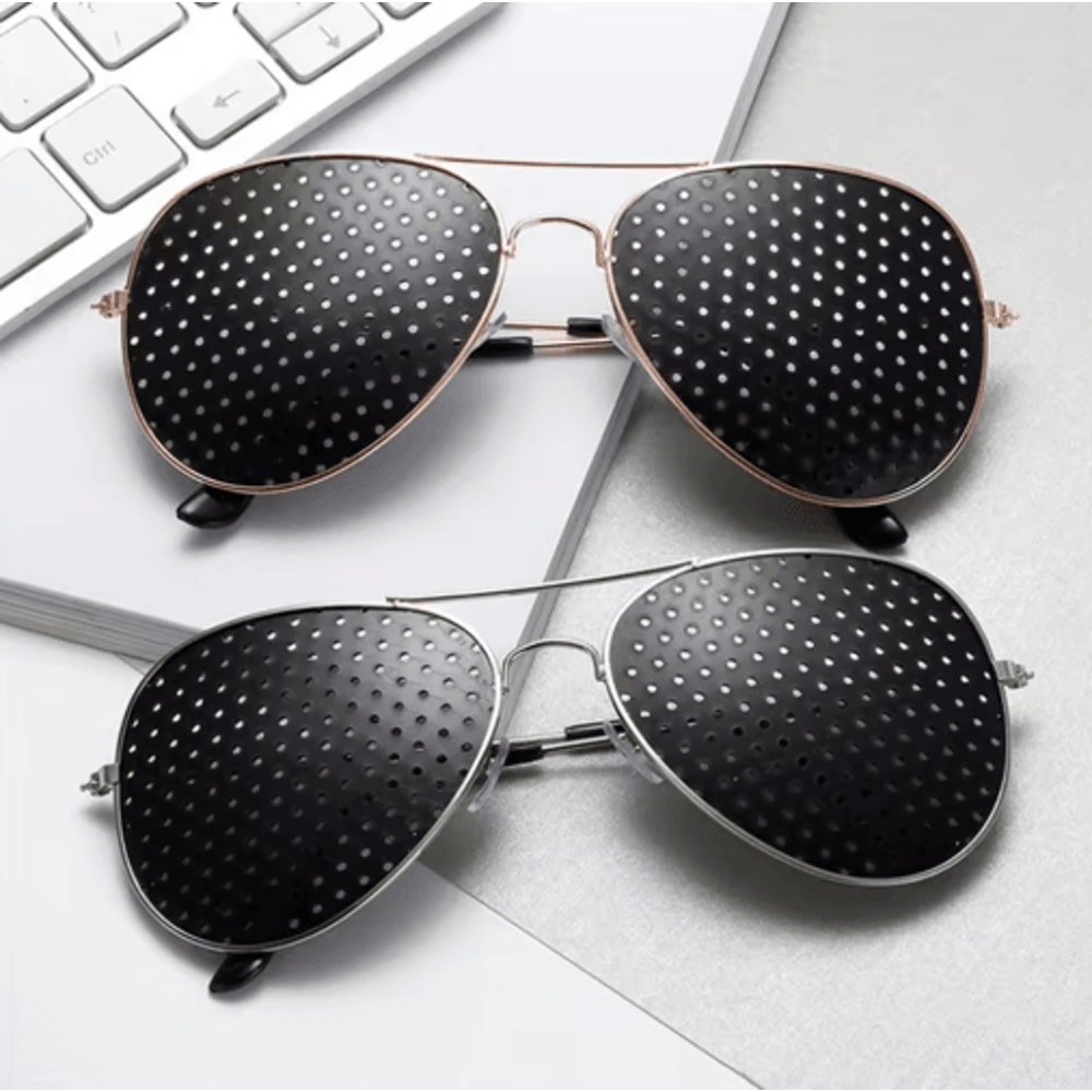 Fashion AntiFatigue Pinhole Glasses For Vision Support 6