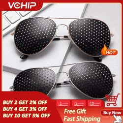 fashion anti-fatigue pinhole glasses for vision support