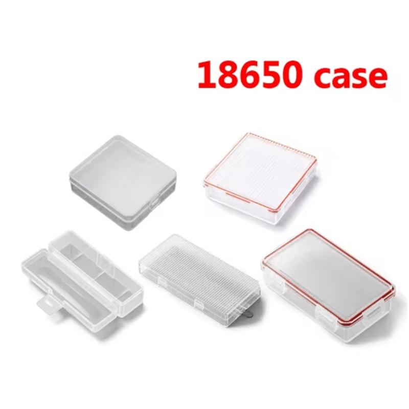 Waterproof 18650 Battery Storage Case With Protective Holder Design 0
