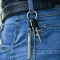Mini Stainless Steel Telescopic Keychain Ballpoint Pen 6