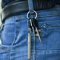 Mini Stainless Steel Telescopic Keychain Ballpoint Pen 6