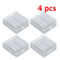 Transparent Hard Plastic CR123 16340 Battery Storage Case 3