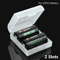 Transparent Hard Plastic CR123 16340 Battery Storage Case 9