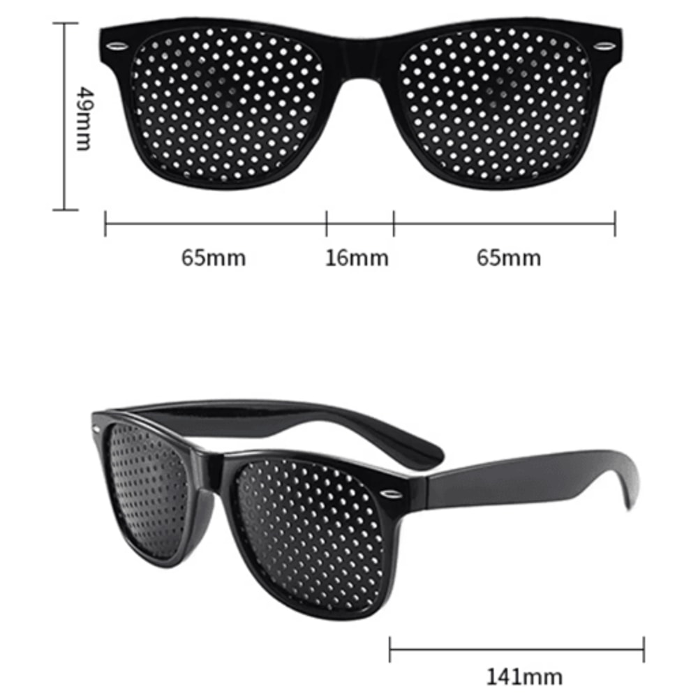 AntiMyopia Pinhole Glasses For Vision Correction Eye Fatigue Relief 8