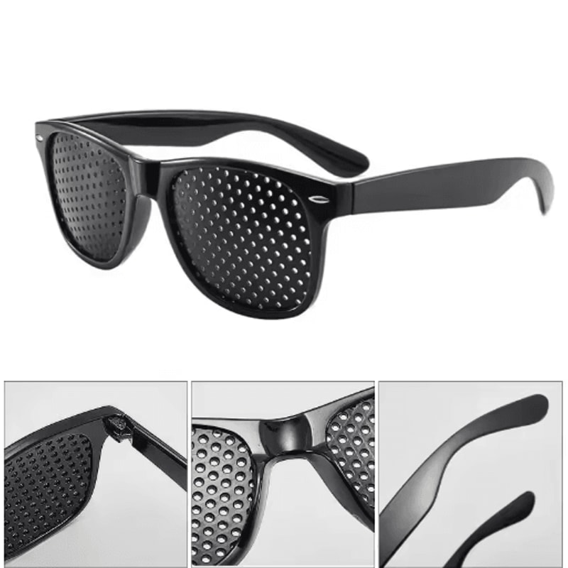 AntiMyopia Pinhole Glasses For Vision Correction Eye Fatigue Relief 9
