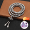 Tactical Steel Bead Survival Bracelet Necklace For Outdoor Protection 7