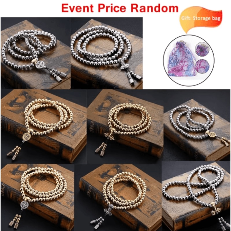 Tactical Steel Bead Survival Bracelet Necklace For Outdoor Protection 12