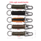 Outdoor Monkey Fist Steel Ball Survival Keychain With Lanyard 7