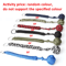 Outdoor Monkey Fist Steel Ball Survival Keychain With Lanyard 8