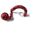 Outdoor Monkey Fist Steel Ball Survival Keychain With Lanyard 9