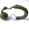 Outdoor Monkey Fist Steel Ball Survival Keychain With Lanyard 11