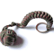 Outdoor Monkey Fist Steel Ball Survival Keychain With Lanyard 12