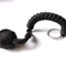 Outdoor Monkey Fist Steel Ball Survival Keychain With Lanyard 13