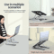 Adjustable Aluminum Laptop Stand With Foldable Cooling Design 7