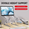 Adjustable Aluminum Laptop Stand With Foldable Cooling Design 0