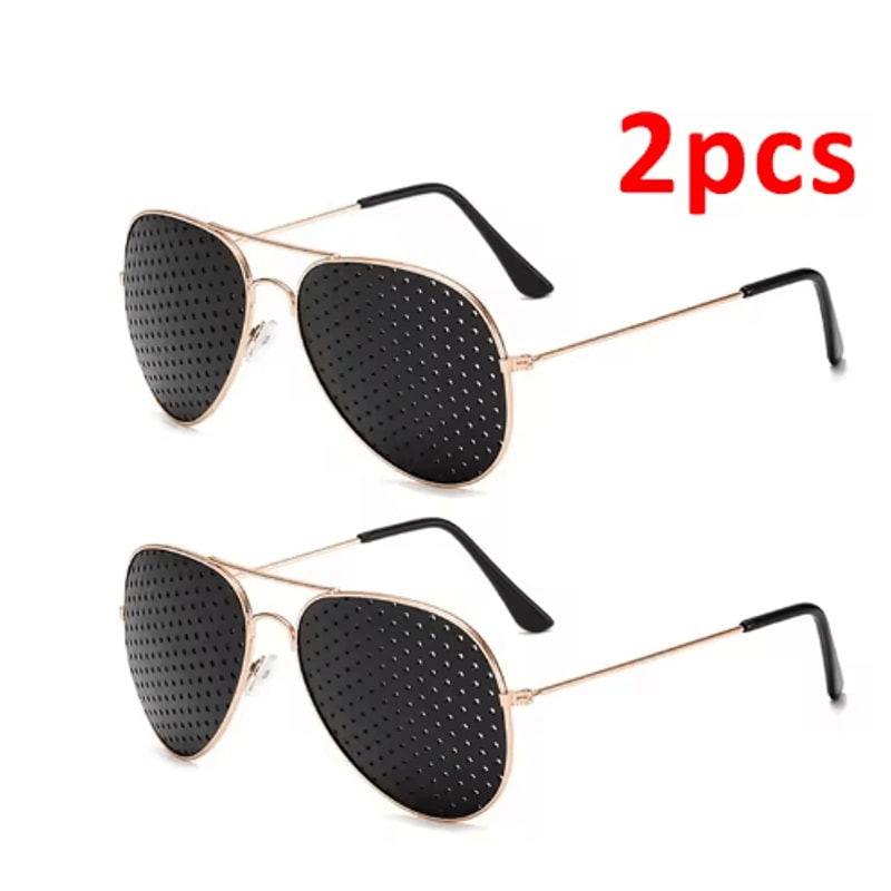 Vision Care Pinhole Corrective Glasses For Eye Fatigue Relief 6
