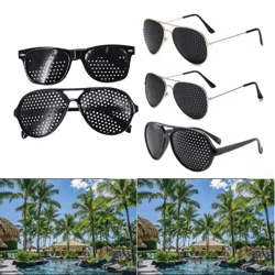 vision care pinhole corrective glasses for eye fatigue relief