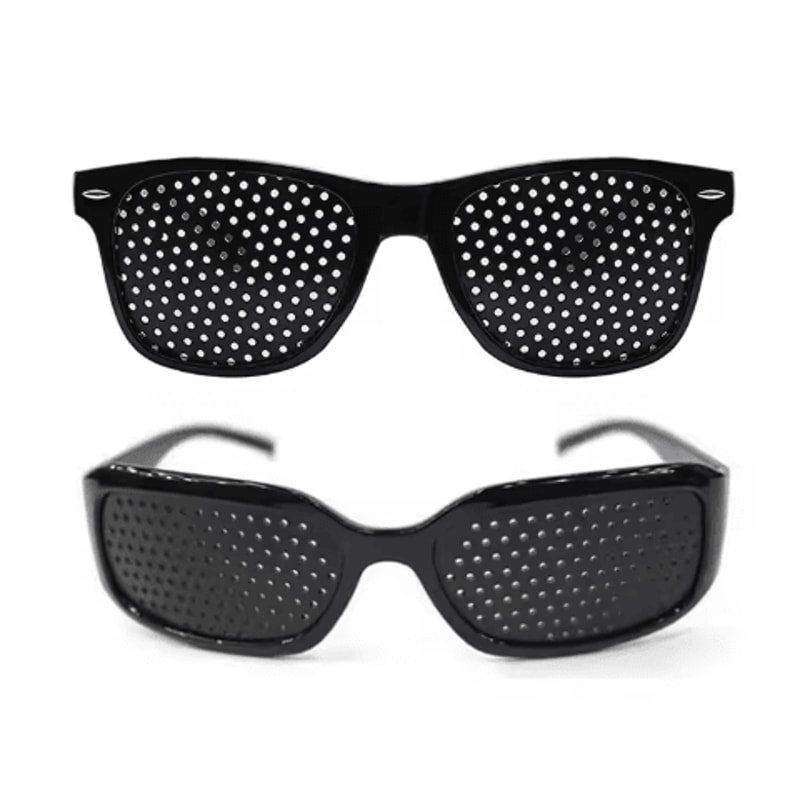 AntiMyopia Pinhole Glasses For Vision Support Eye Fatigue Relief 3