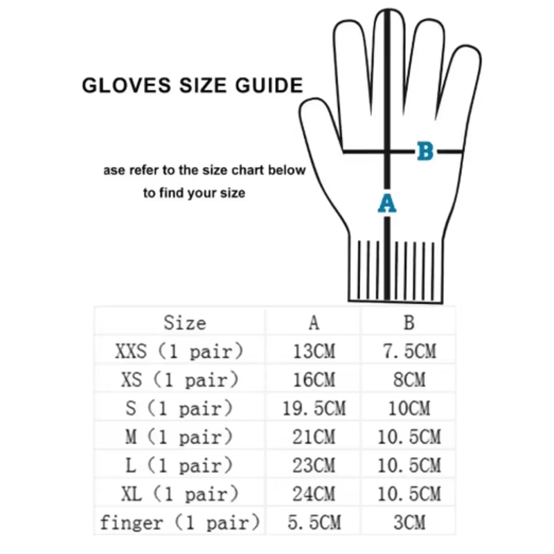 HPPE Level 5 Cut Resistant Safety Gloves For Work Kitchen Use 2