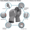 HPPE Level 5 Cut Resistant Gloves For Kitchen Industrial Safety 3
